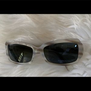 Salvatore Ferragamo Vintage Acetate Smokey Gray